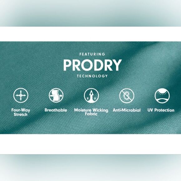 Footjoy Men's Hunter Green Short Sleeve ProDry® Performance Golf Polo - Picture 15 of 16